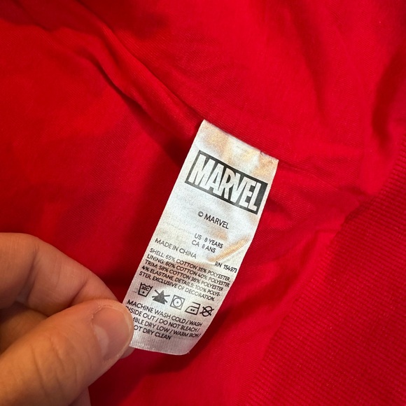 Cubcoats Spider-Man Hooded Zip-Up Sweatshirt transforms into Stuffie Youth 8 - Picture 7 of 12